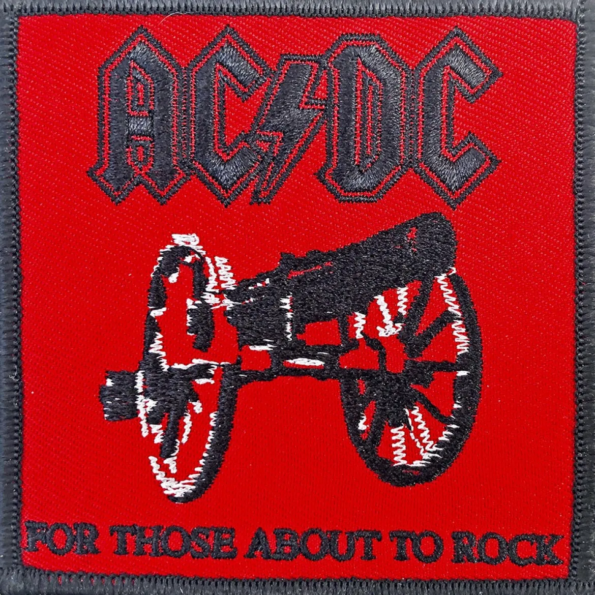 AC/DC For Those About To Rock - Kangasmerkki