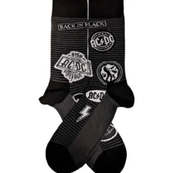 AC/DC Icons black - Nilkkasukat