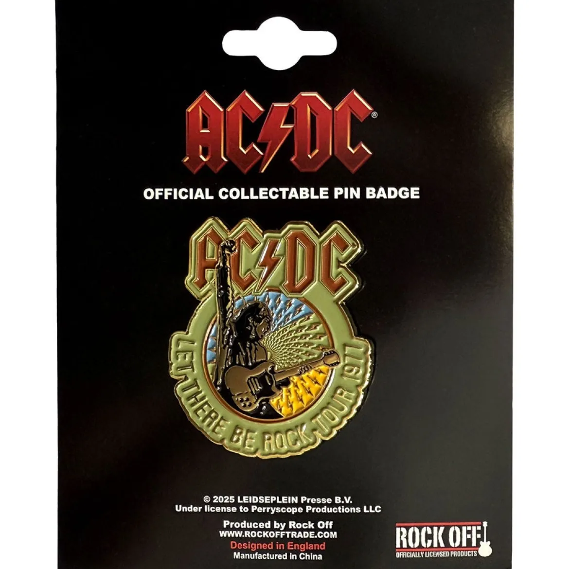 AC/DC: Let There Be Rock Tour '77 - Pinssi