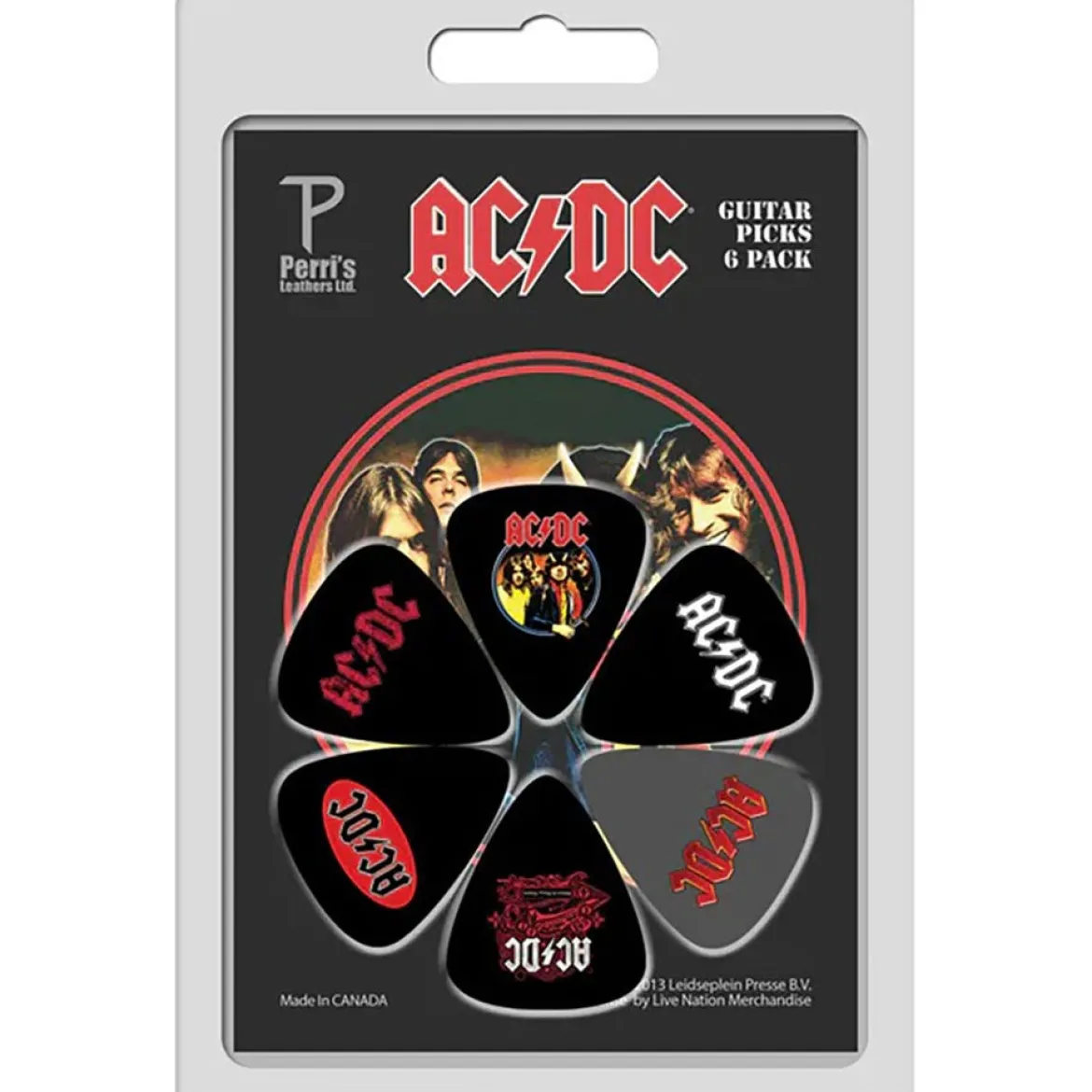 AC/DC: Logos Covers - Plektrasetti 6kpl