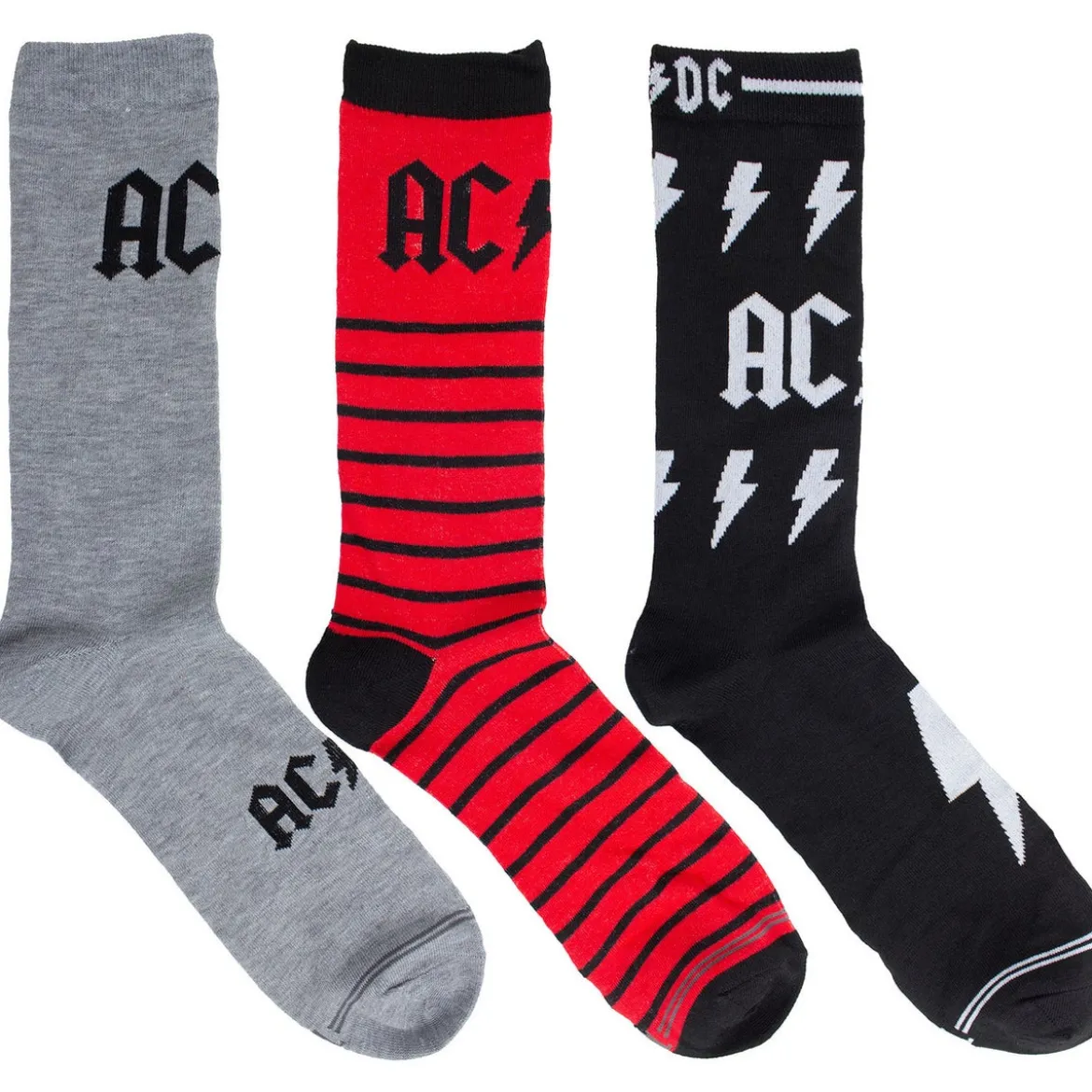 AC/DC: Logos - Sukkasetti kitararasiassa, 3-pack