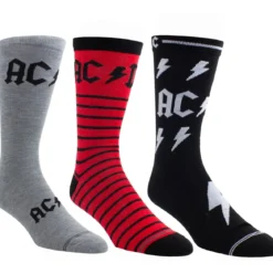 AC/DC: Logos - Sukkasetti kitararasiassa, 3-pack