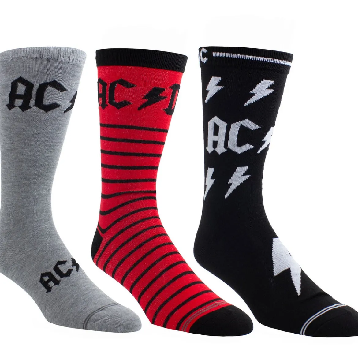 AC/DC: Logos - Sukkasetti kitararasiassa, 3-pack