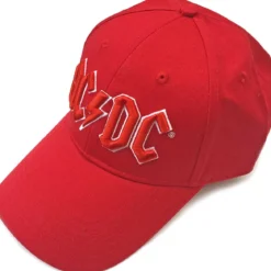 AC/DC Red Logo - Lippis, punainen