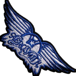 Aerosmith: Wings blue - Kangasmerkki
