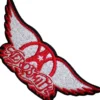 Aerosmith: Wings red - Kangasmerkki
