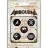 Airbourne Boneshaker - Pinssi setti 5kpl