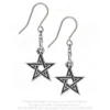 Alchemy Gothic Black Star - Korvakorut