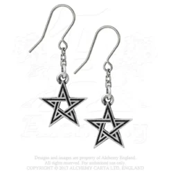 Alchemy Gothic Black Star - Korvakorut