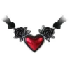 Alchemy Gothic Bloodheart Rose - Kaulakoru
