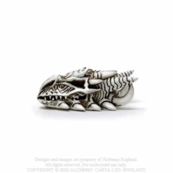 Alchemy Gothic Dragon Skull - Mini koriste esine