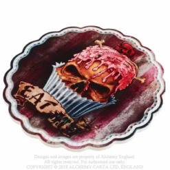 Alchemy Gothic Skull Cupcake - leikkuulauta/kattilanalunen
