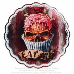Alchemy Gothic Skull Cupcake - leikkuulauta/kattilanalunen