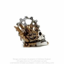 Alchemy Gothic Steamhead Skull - Mini koriste esine