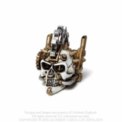 Alchemy Gothic Steamhead Skull - Mini koriste esine