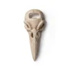 Alchemy Raven Skull - Pullonavaaja, valkoinen