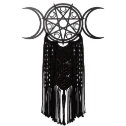 Alchemy Triple Moon - Makramee seinäkoriste