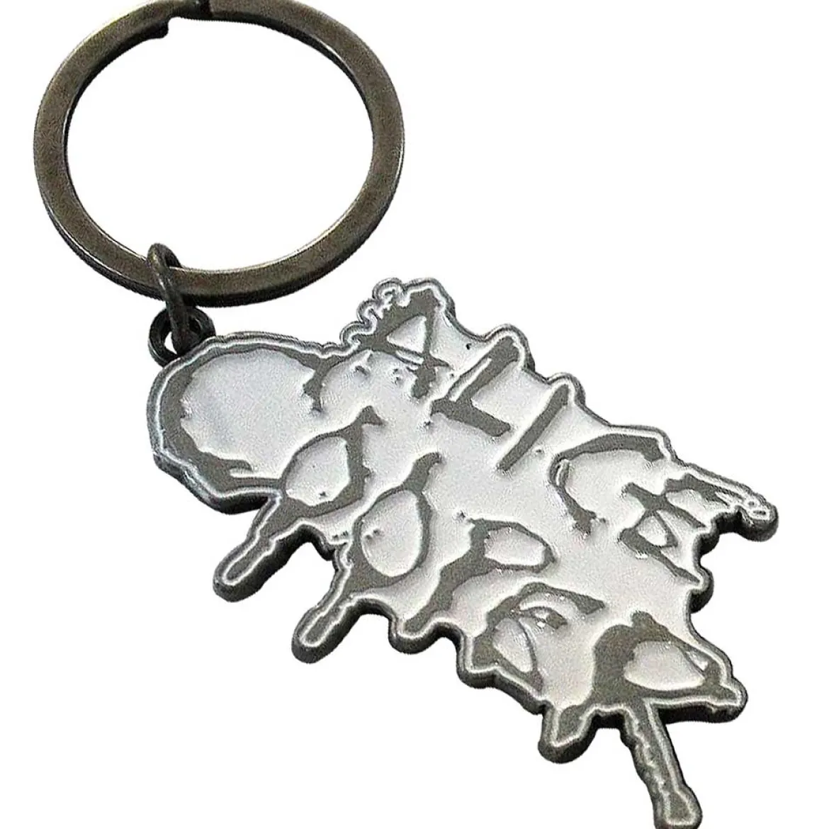 Alice Cooper Dripping Logo Silver - Avaimenperä