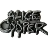 Alice Cooper: Dripping Logo Silver- Pinssi