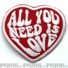 All you need is love - kangasmerkki
