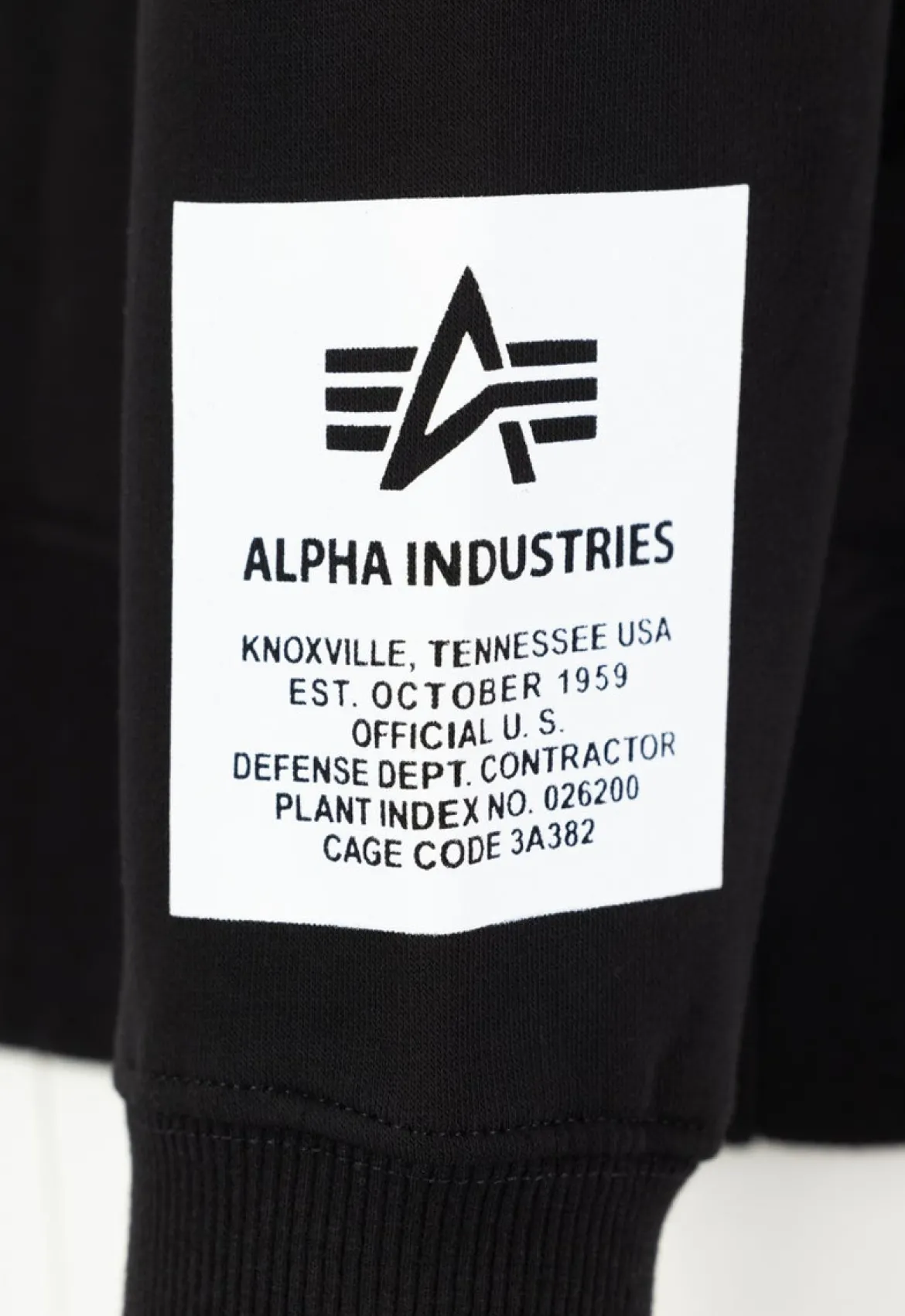 Alpha Industries Alpha - Huppari, musta