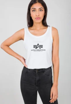 Alpha Industries Basic Tank- Toppi, valkoinen