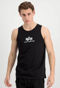 Alpha Industries Basic Tank- T-Paita, musta
