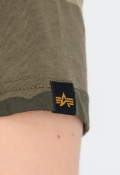 Alpha Industries Basic - T-Paita, olive camo