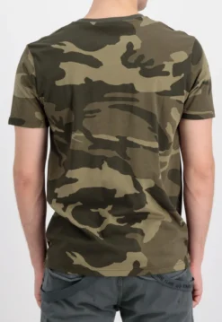 Alpha Industries Basic - T-Paita, olive camo