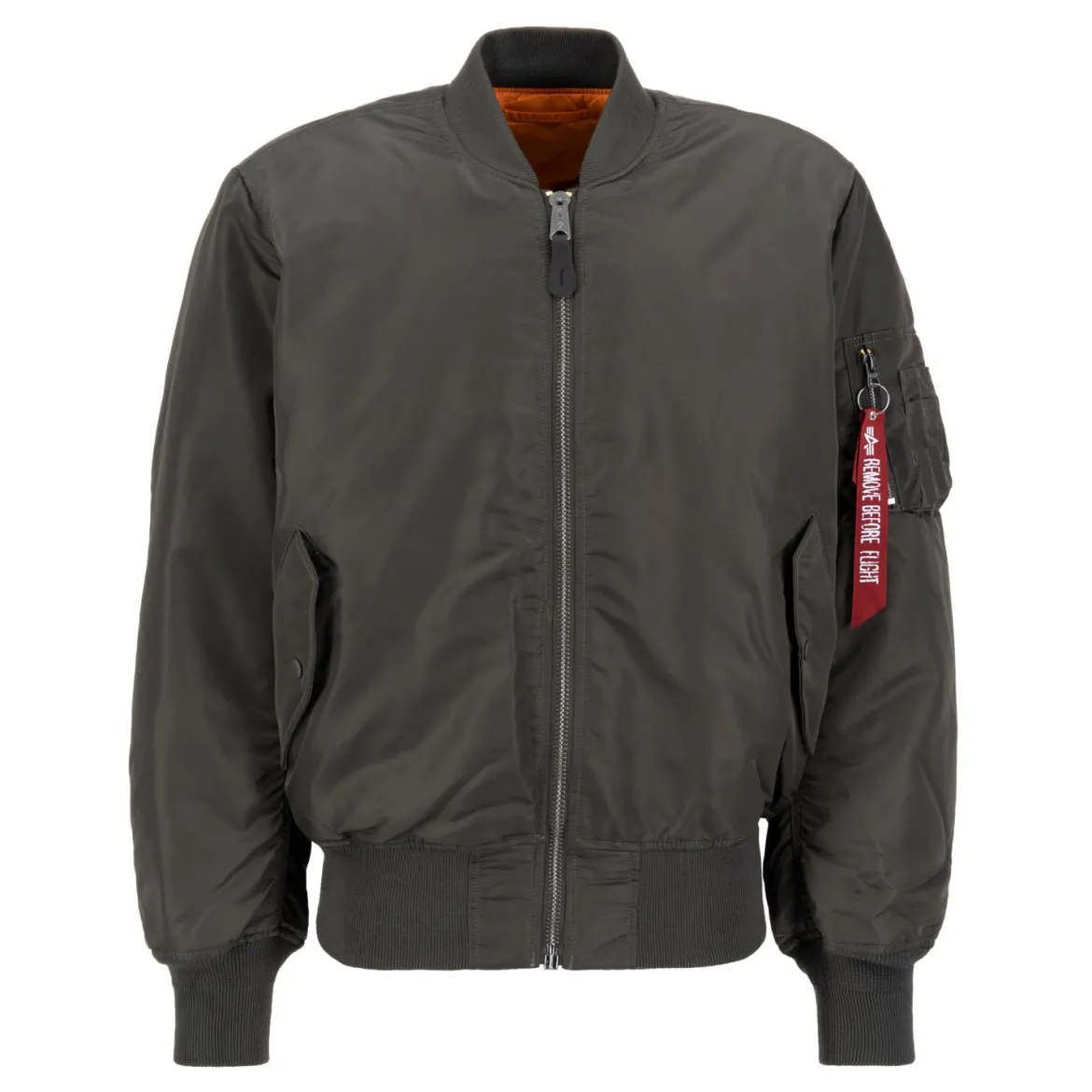 Alpha Industries MA-1 - Pilottitakki, rep. grey