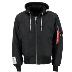 Alpha Industries MA-1 ZHP - Pilottitakki, black