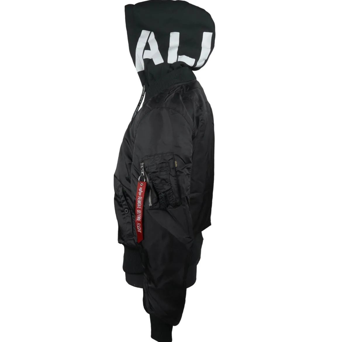Alpha Industries MA-1 ZHP - Pilottitakki, black