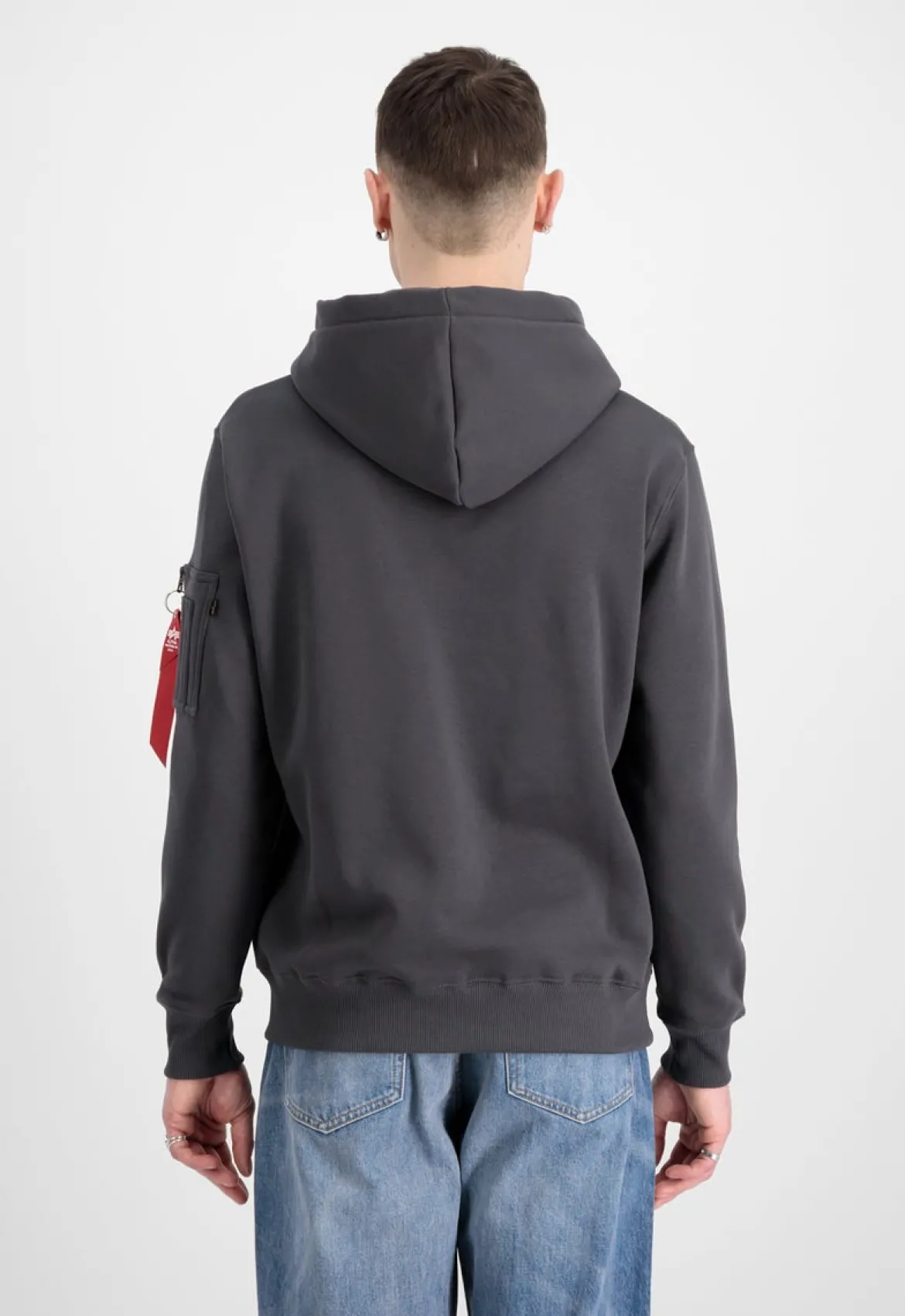 Alpha Industries PP - Huppari, vintage grey