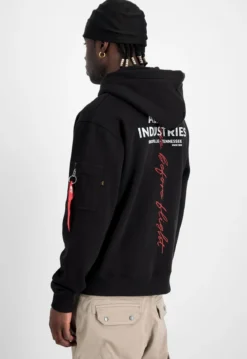 Alpha Industries Signature BP - Huppari, musta