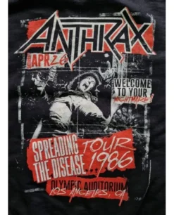 Anthrax: Spreading The Disease - T-paita