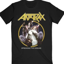 Anthrax Spreading the disease track list -T-paita