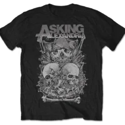 Asking Alexandria: Skull Stack - T-paita