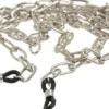 Aurinkolasit - Arthur with Chain, harmaa/hopea