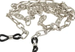 Aurinkolasit - Arthur with Chain, harmaa/hopea