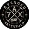 Avenged Sevenfold: A7X - Kangasmerkki, selkä