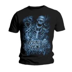 Avenged Sevenfold Chained Skeleton - T-paita