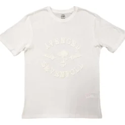 Avenged Sevenfold: Classic Deathbat kohokuvio - T-paita, valkoinen