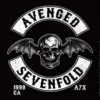 Avenged Sevenfold Deathbat Crest - Lasinalunen