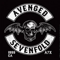 Avenged Sevenfold Deathbat Crest - Lasinalunen