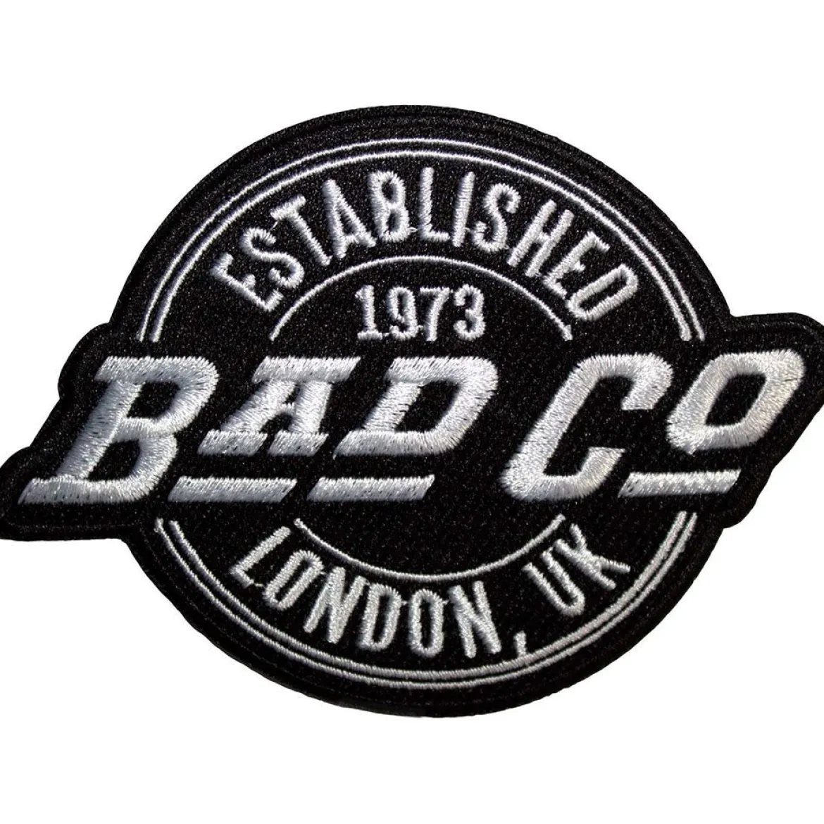 Bad Company: Est. 1973 circle logo - Kangasmerkki