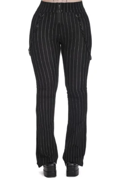 Banned Charcoal Chic Flare - Housut
