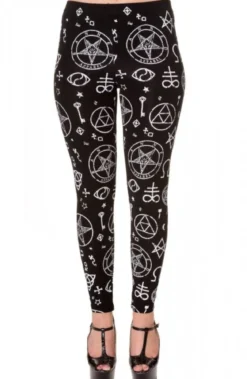 Banned Pentagram - Leggingsit