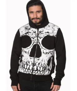Banned Skull - Vetoketjuhuppari