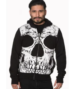 Banned Skull - Vetoketjuhuppari