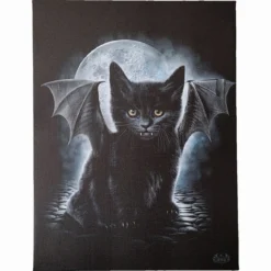 Bat Cat - Canvas Taulu, 25x19cm